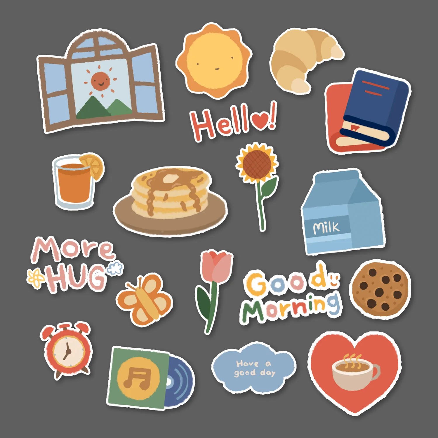 PERSONAL STICKER — ตัวอย่างผลงาน GOODWORK